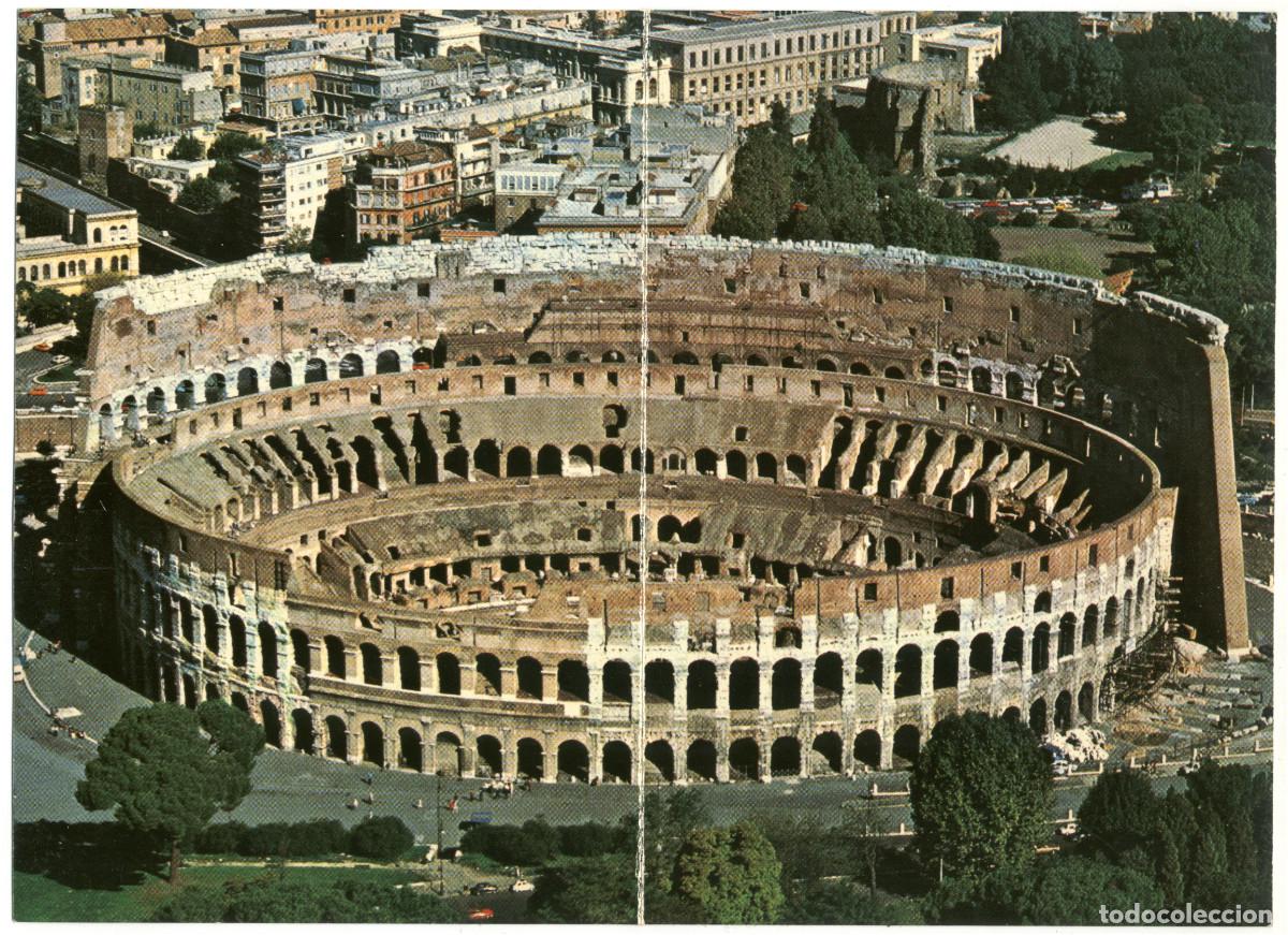Postales: ROMA_Coliseum_Sin datos / Teatros antiguos Italia
