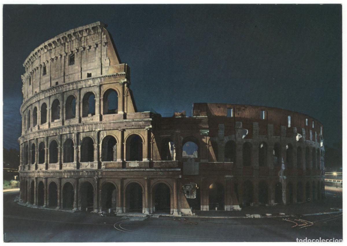 Postales: ROMA_Coliseum_Plurigraf Terni. 255 / Teatros antiguos Italia