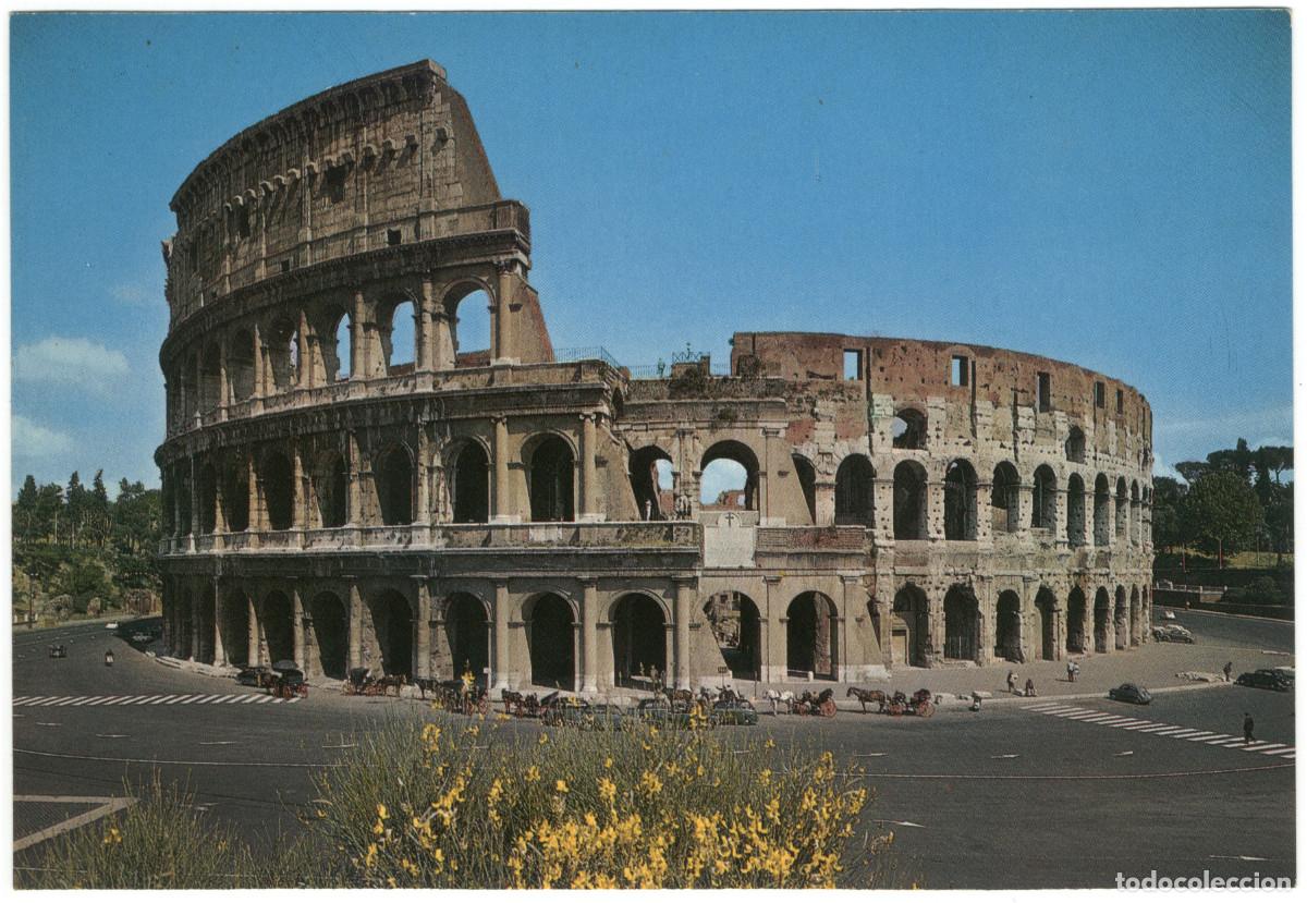 Postales: ROMA_Coliseum_Sin datos / Teatros antiguos Italia