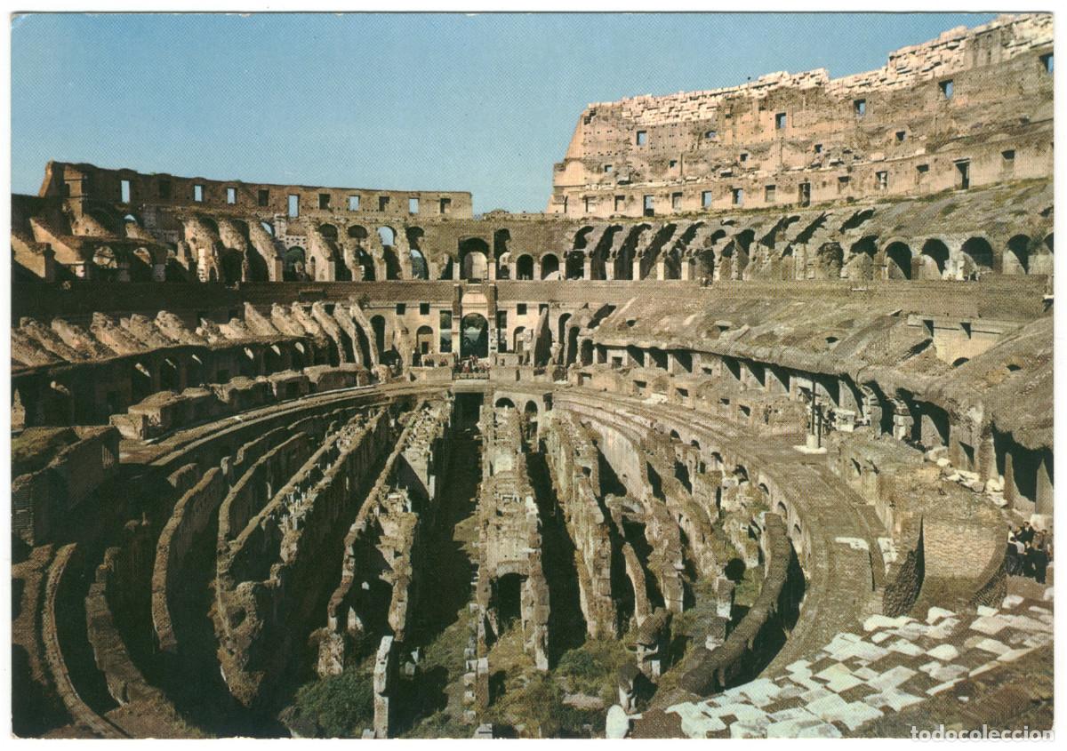 Postales: ROMA_Coliseum_Oto / Teatros antiguos Italia
