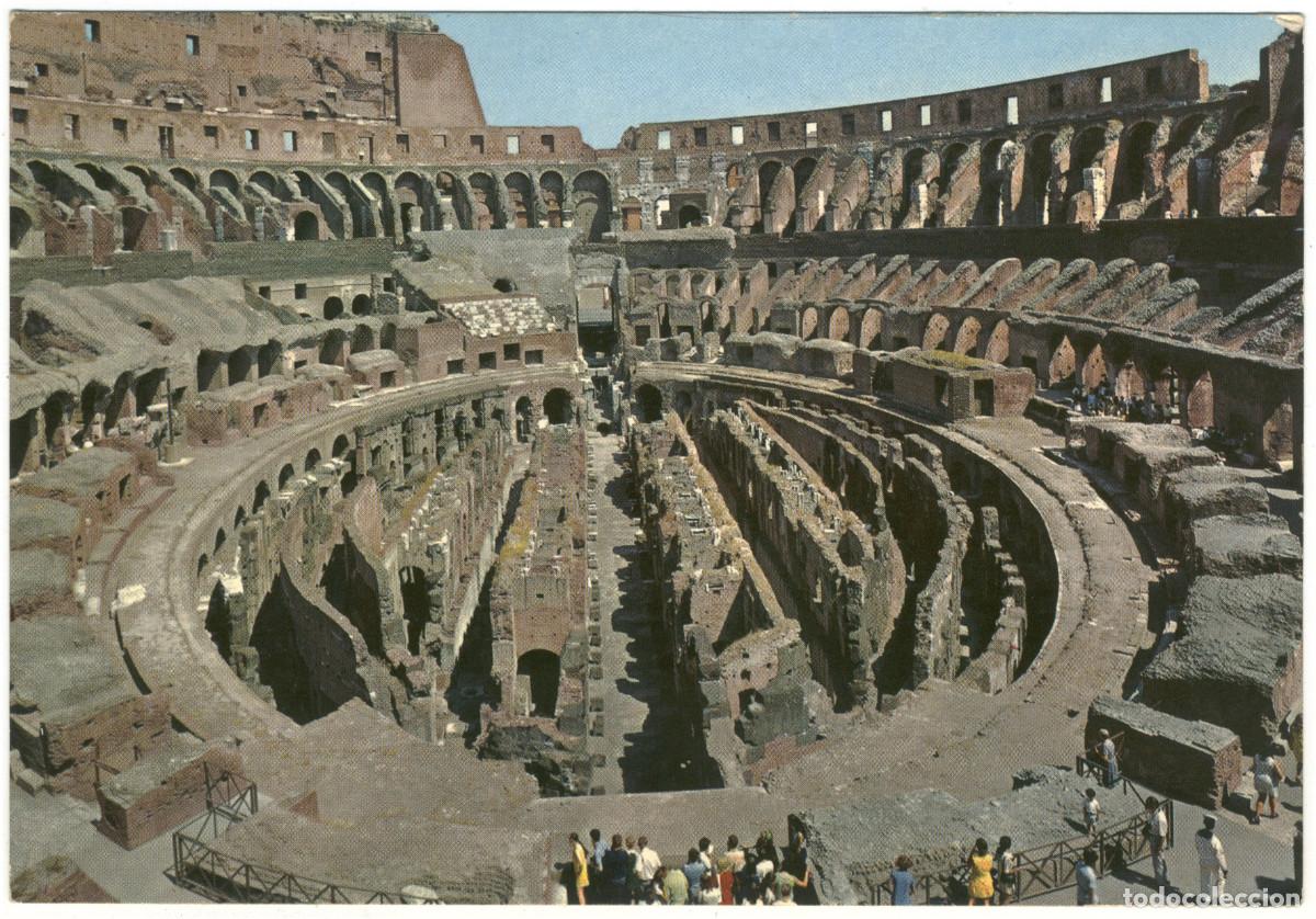 Postales: ROMA_Coliseum_Plurigraf Terni. 551 / Teatros antiguos Italia