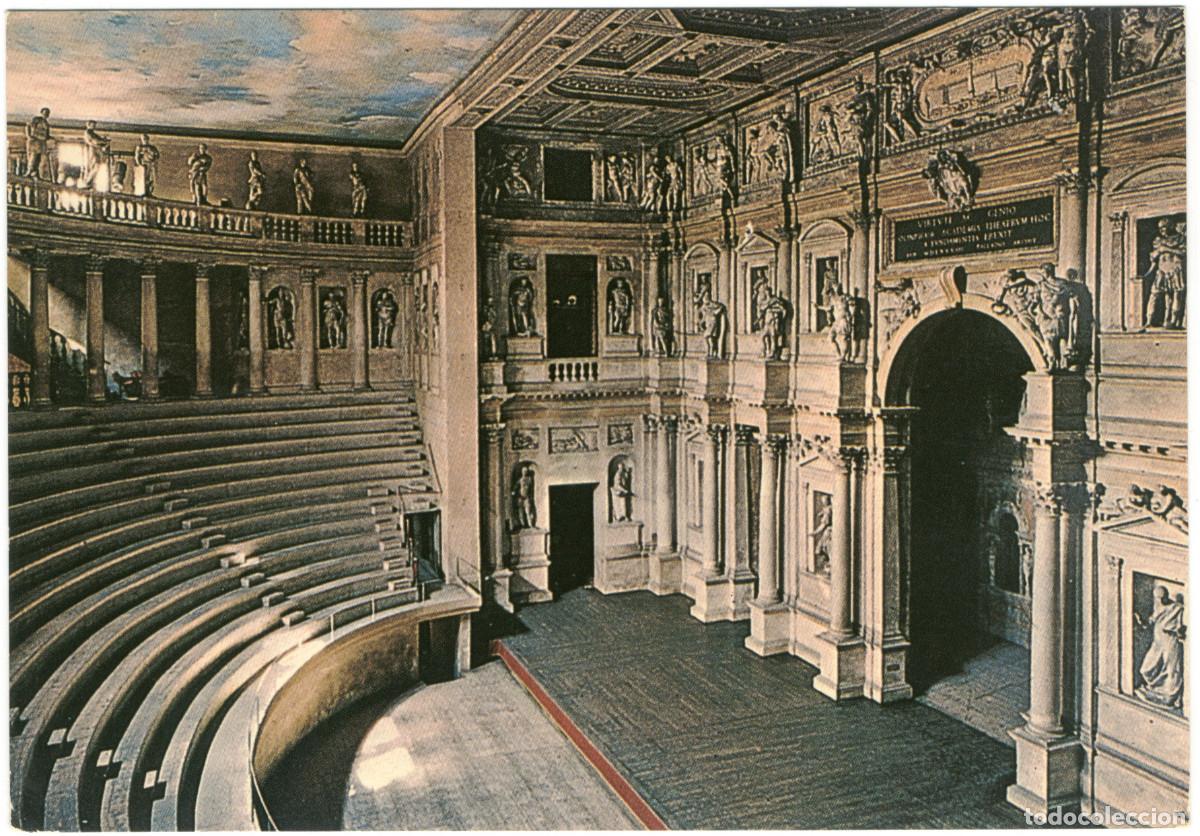 Postales: VICENZA_Teatro Olimpico_Sin datos. 18 / Teatros antiguos Italia
