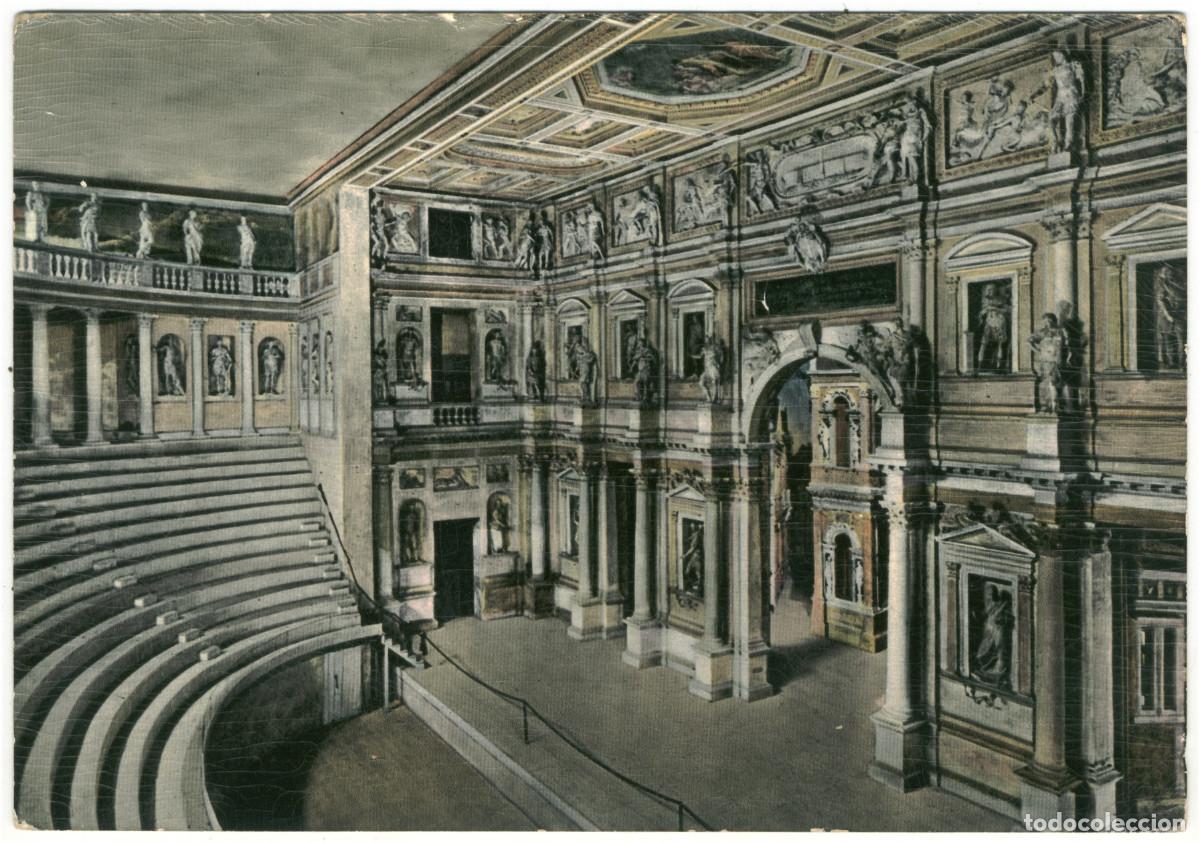 Postales: VICENZA_Teatro Olimpico_G. Galla & Cesare Capello / Teatros antiguos Italia