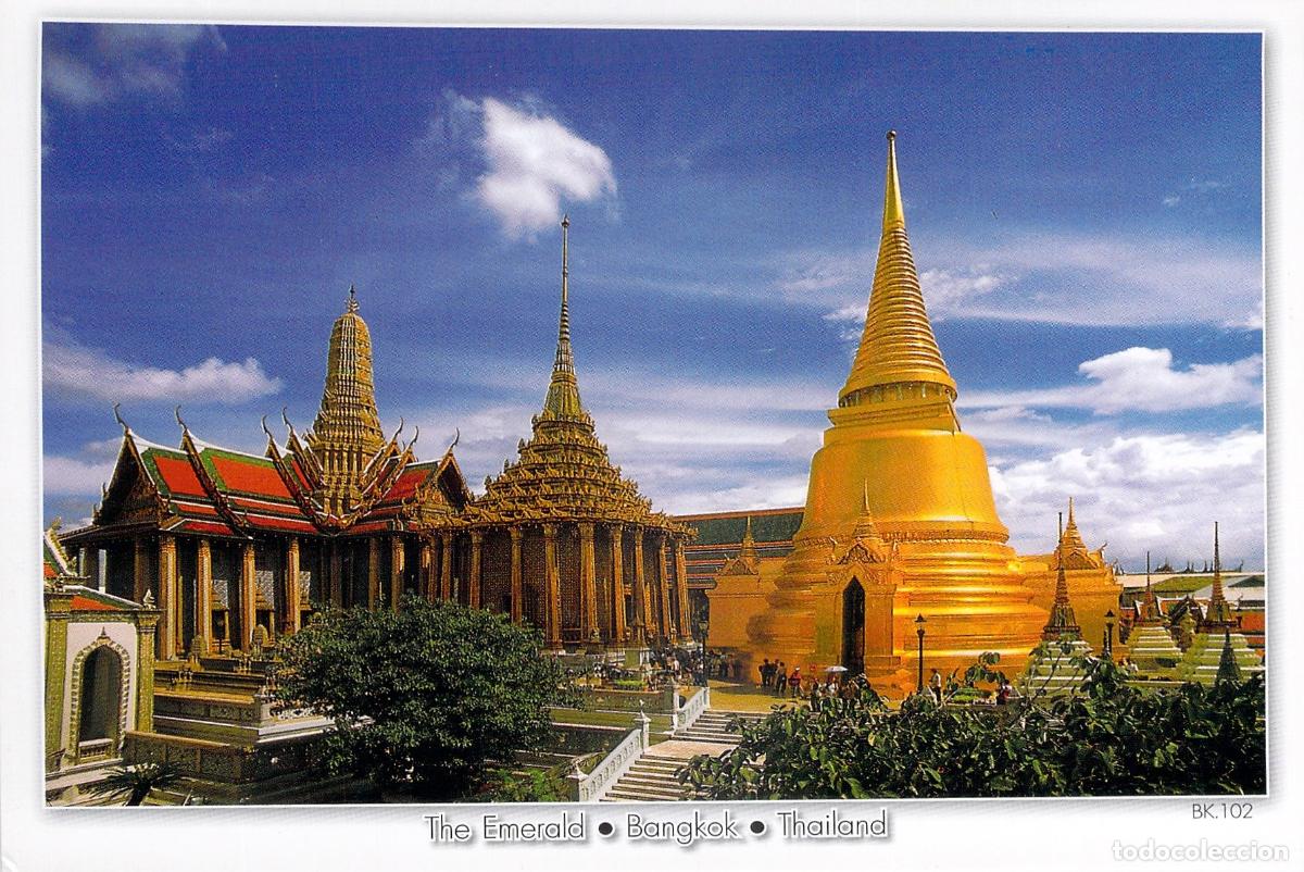 Postales: Postal de Bangkok Tailandia Templo del Buda de Esmeralda
