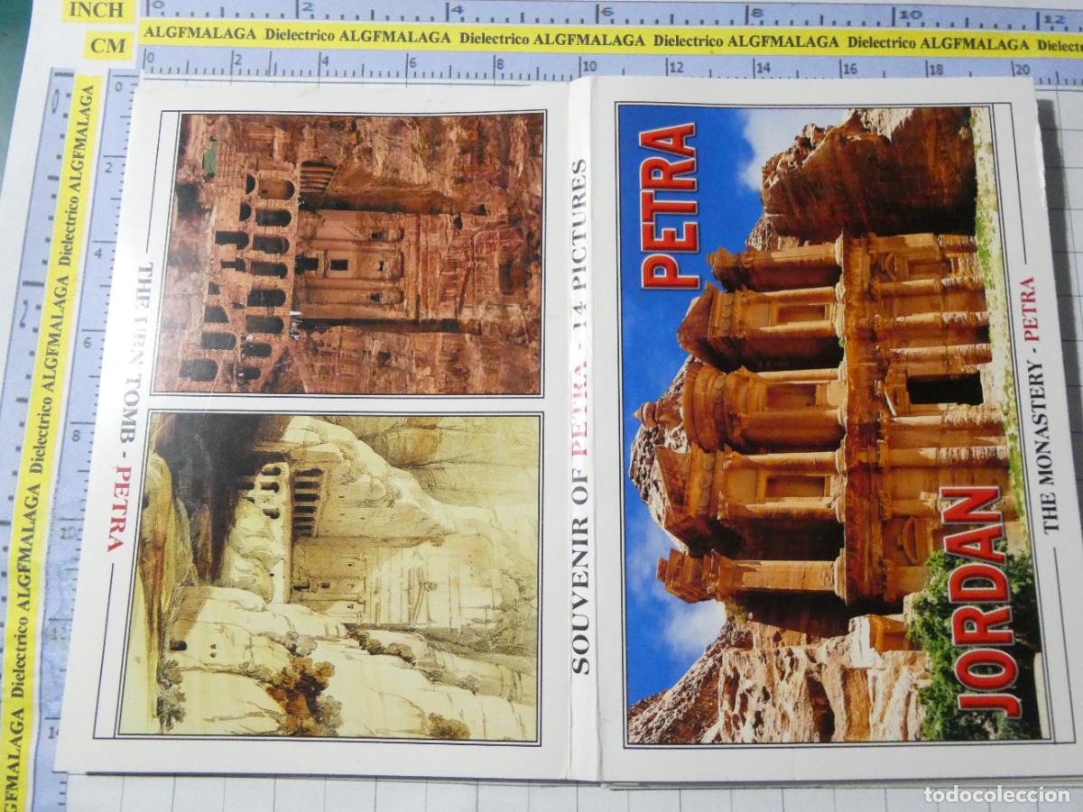 Postales: ACORDE&Oacute;N LIBRO DE 14 POSTALES DE JORDANIA. PETRA. 2832