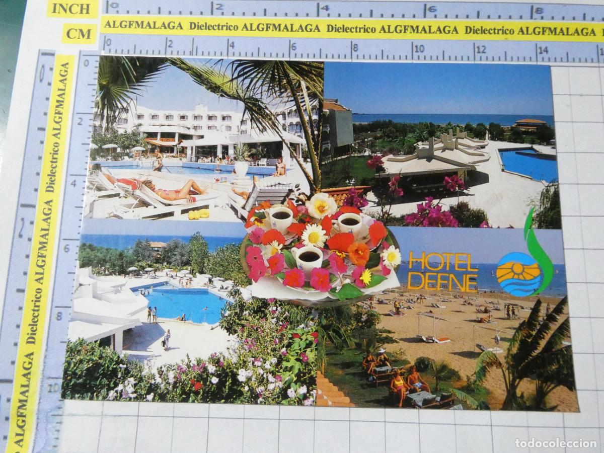Postales: POSTAL DE TURQU&Iacute;A. HOTEL DEFNE ANTALYA. 2848