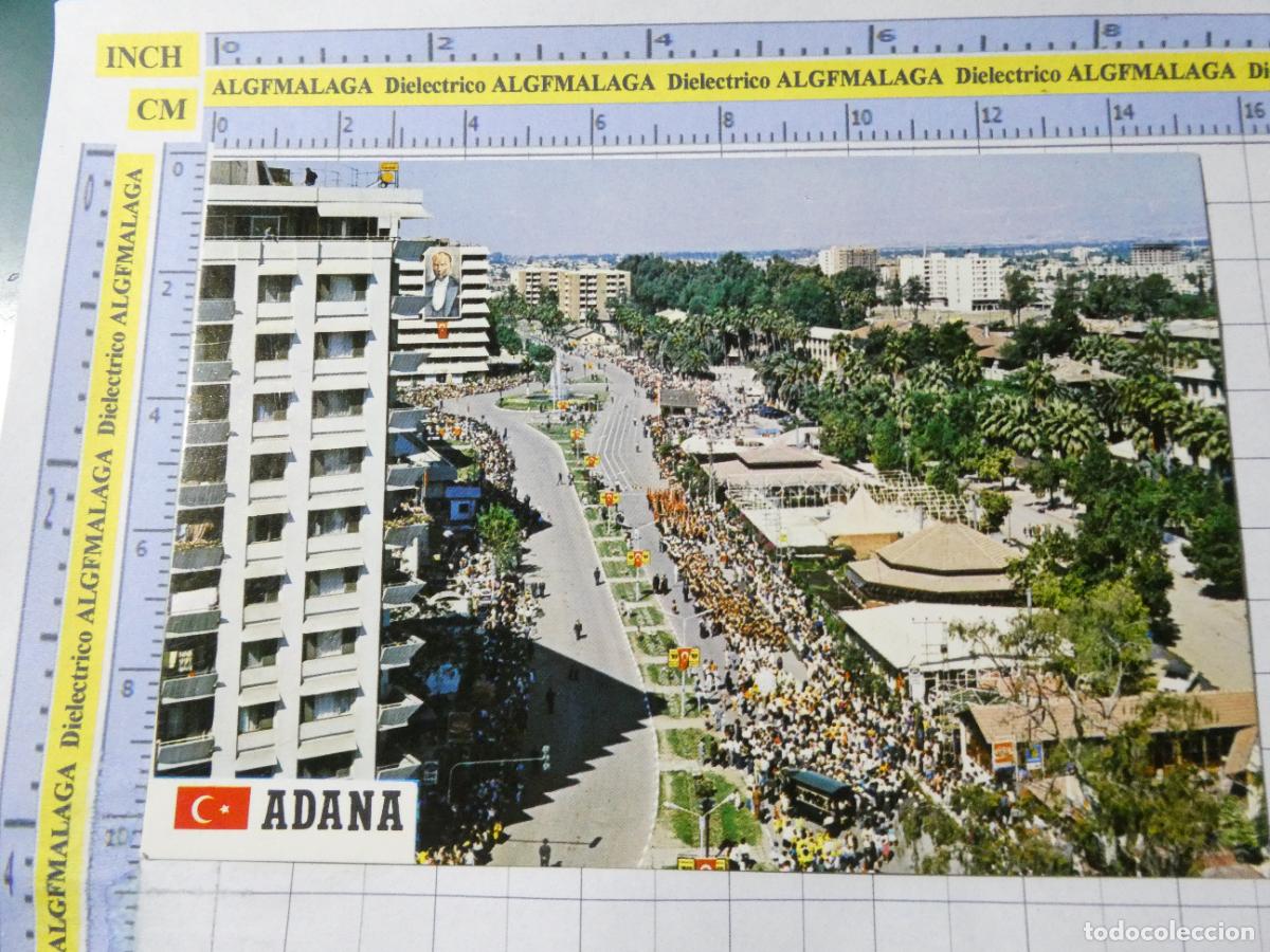 Postales: POSTAL DE TURQU&Iacute;A. ADANA DESFILE POL&Iacute;TICO MILITAR? COCA COLA. 2850