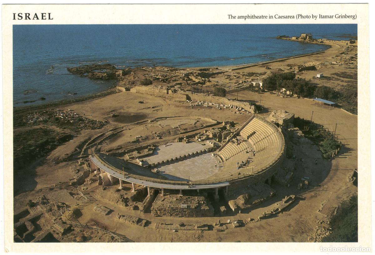 Postales: CAESAREA (Israel)_Amphitheatre_Shalom. 3225. Photo Itamar Grinberg / Teatros romanos Oriente Medio