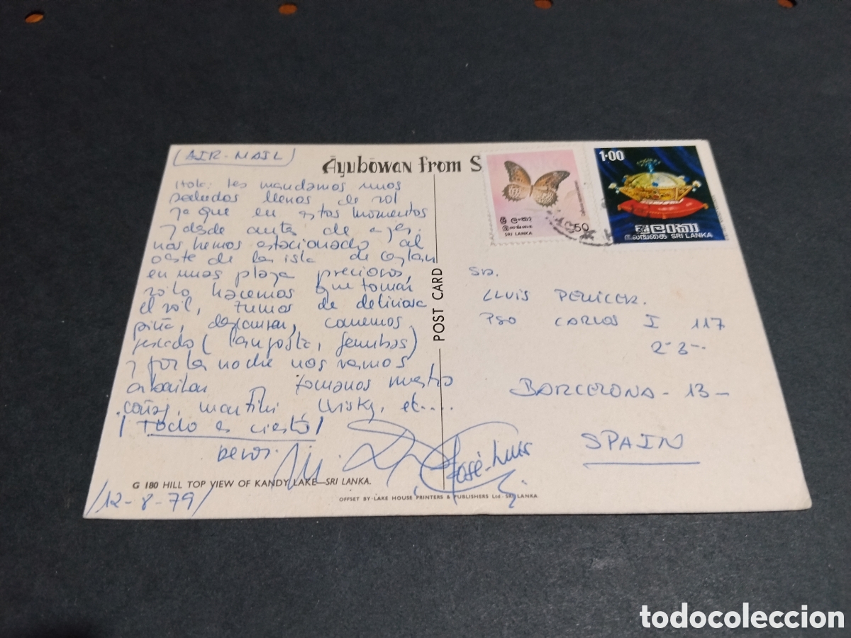 Postales: Postal Sri Lanka........ - Foto 2