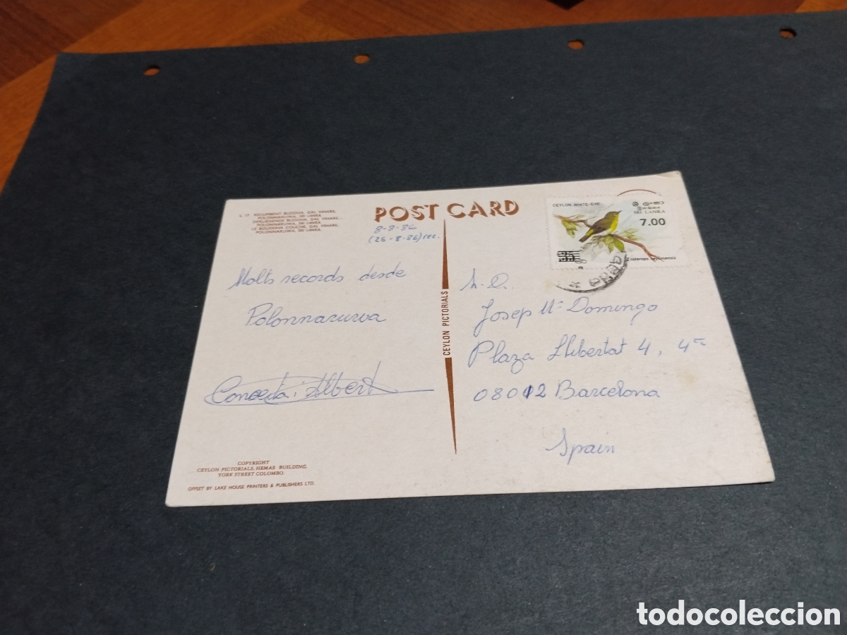 Postales: Postal Sri Lanka, Buda - Foto 2