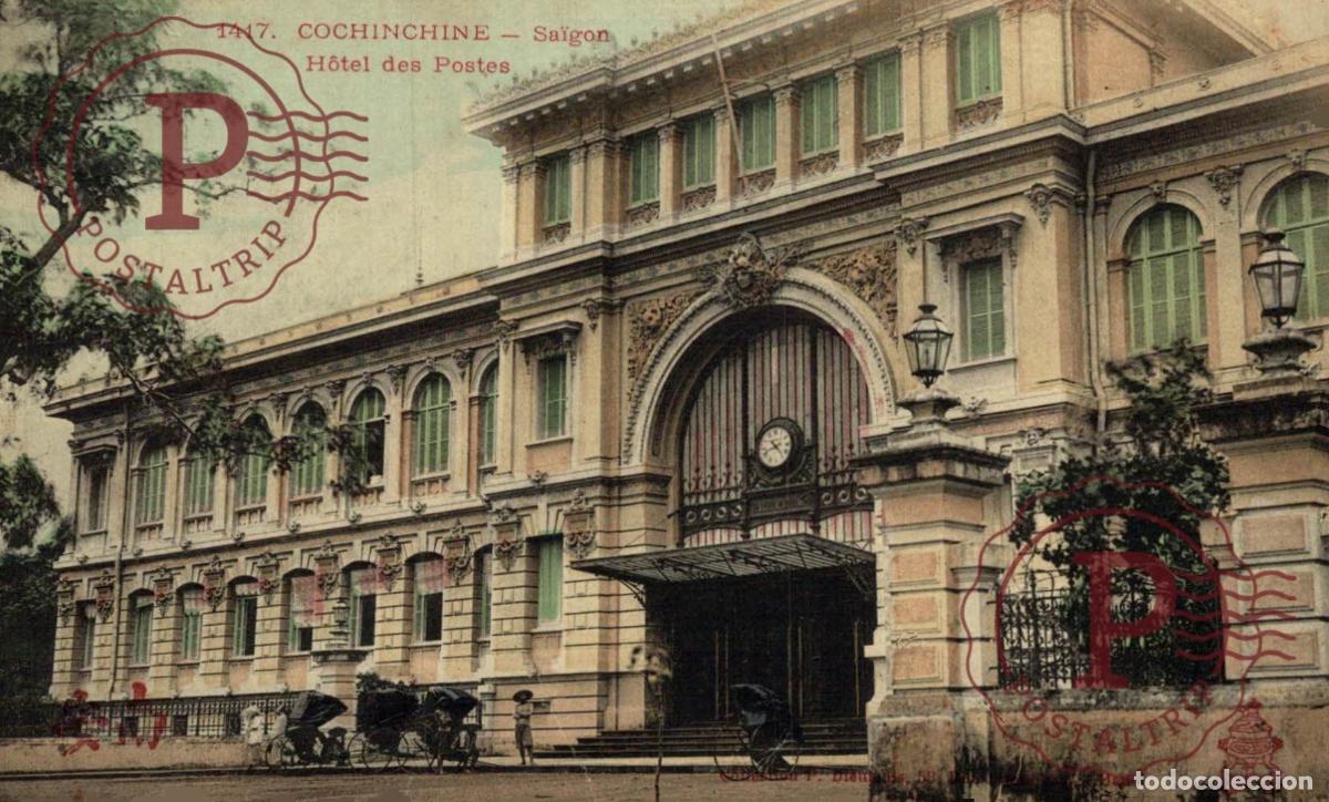 Cartoline: SAIGON HOTEL DES POSTES vIETNAM ASIA ASIE INDOCHINE