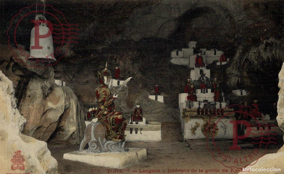 Postales: indochine tonkin langson grotte de ky lua ASIE INDOCHINE