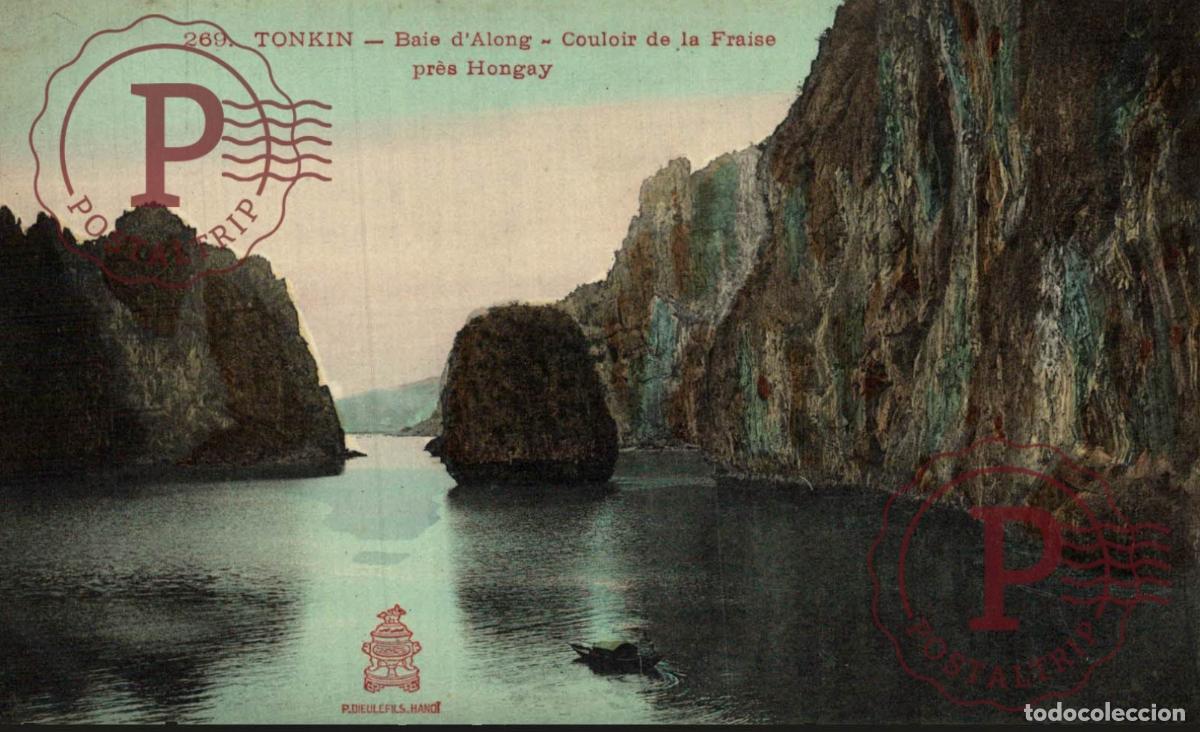 Postales: VIETNAM. TONKIN. BAIE ALONG COULOIR DE LA FRAISE ASIE INDOCHINE