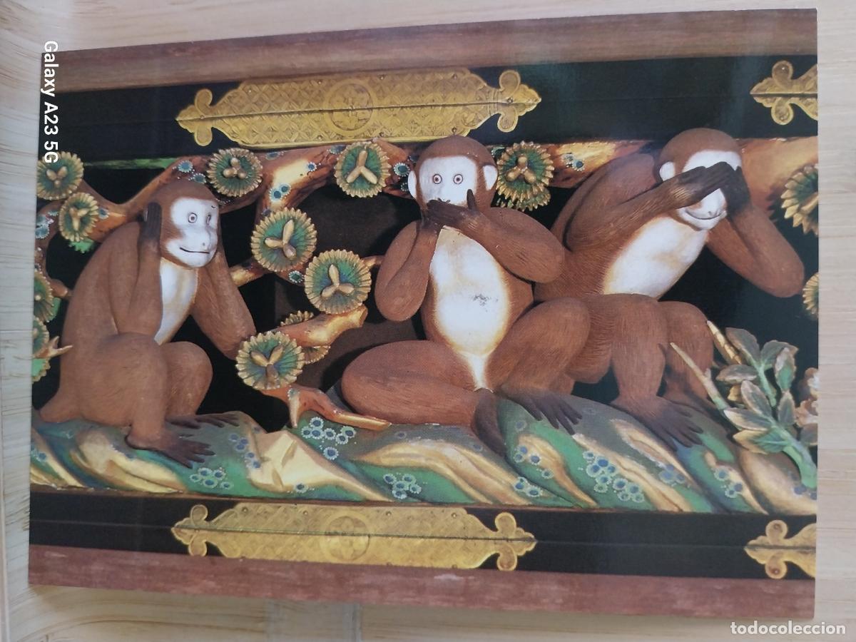 Postales: NIK KO TOSHOGU SHRINE THREE MONKEYS POSTAL VINTAGE SO ORIGINAL