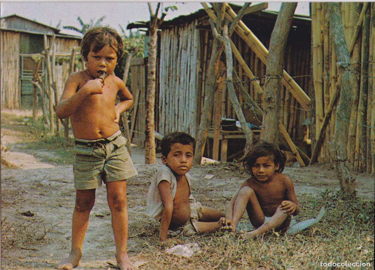 Postales: INDIA, GUJERAT, LOS MISIONEROS DEL GUJERAT LE DESEA FELICES FIESTAS - ESCRITA