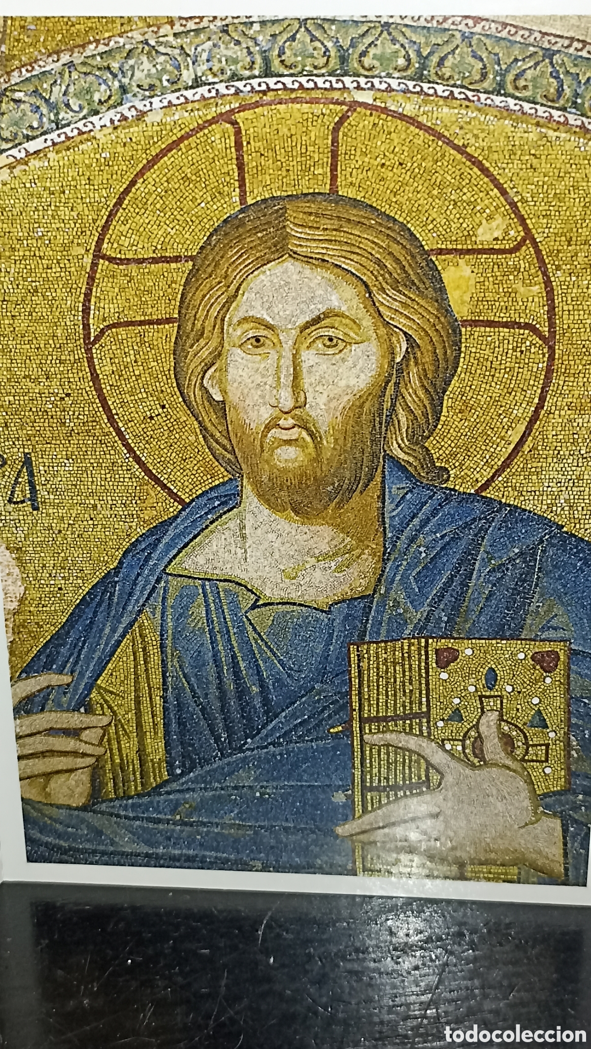 Postales: El mosaico de Jesucristo Pantocr&aacute;tor