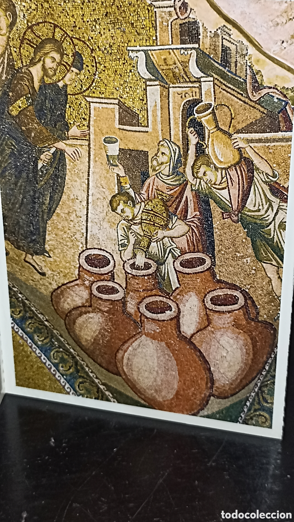 Postales: Jesucristo convierte agua en el vino