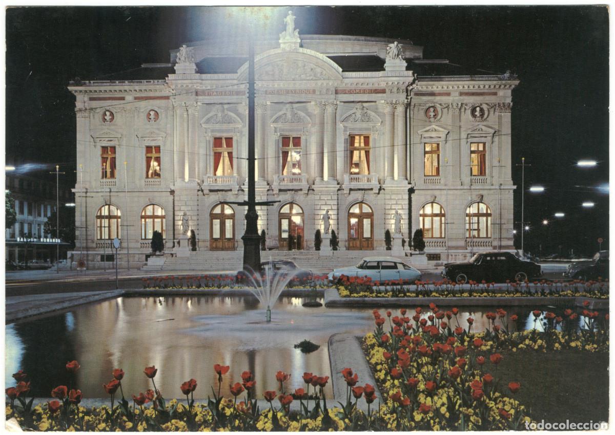 Postales: GEN&Egrave;VE_Grand Th&eacute;&acirc;tre de nuit_Wehrli; 2820 / Teatros Switzerland