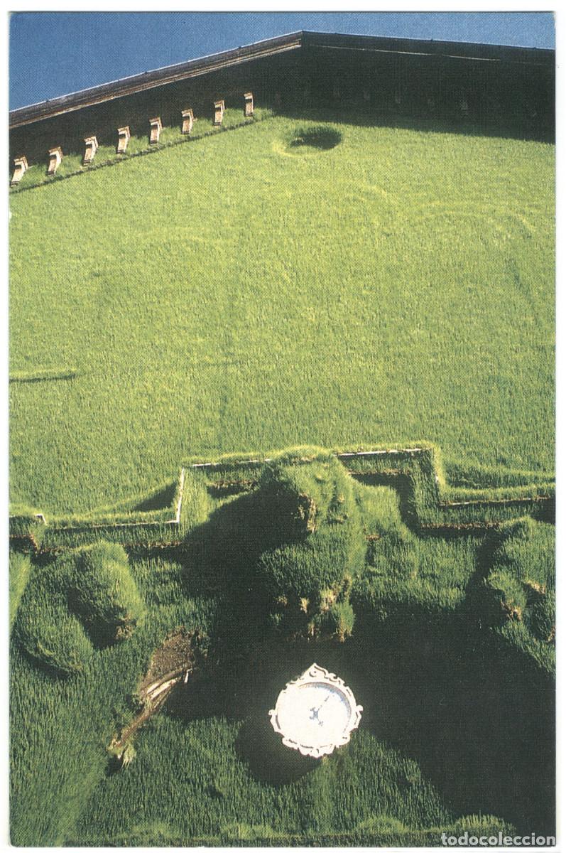 Postales: 4 Postales Theaterhaus (Z&Uuml;RICH). Hear the grass grow, by Heather Ackroyd & Daniel Harvey (1993)