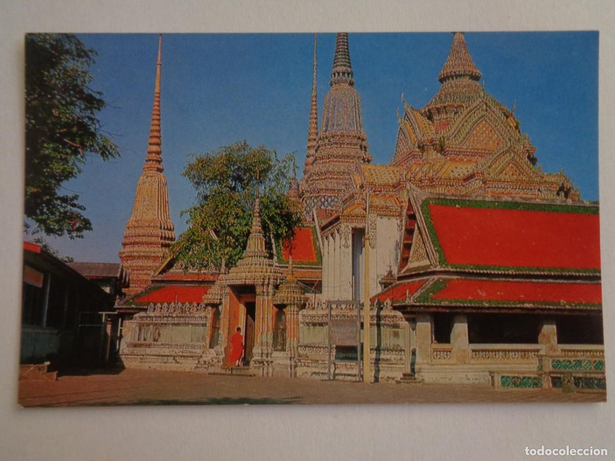 Postales: POSTAL DE BANGKOK ( TAILANDIA ): TEMPLO BUDISTA