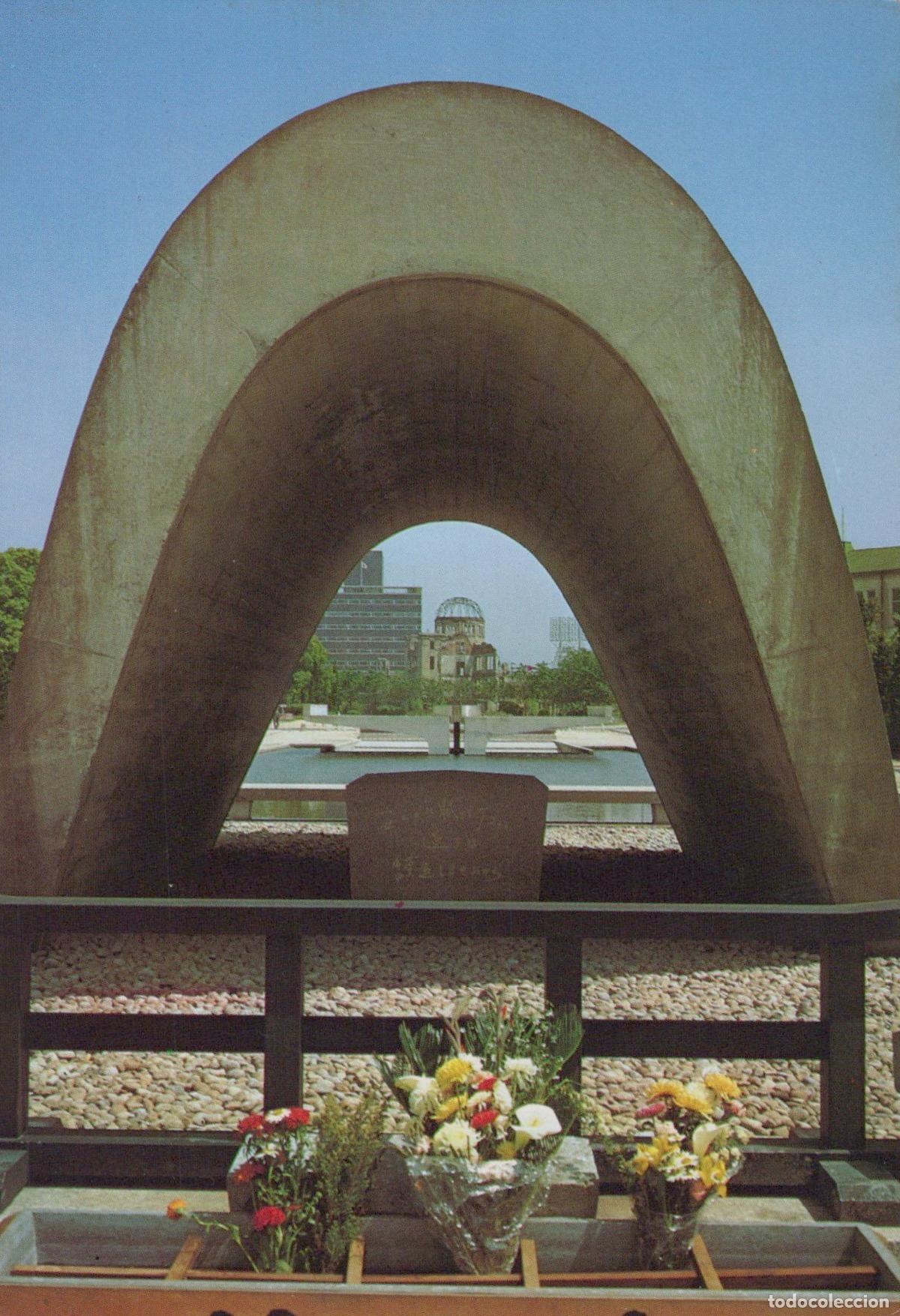Postkarten: Japan Hiroshima Bomb Memorial Tombstone Architecture *YAK628