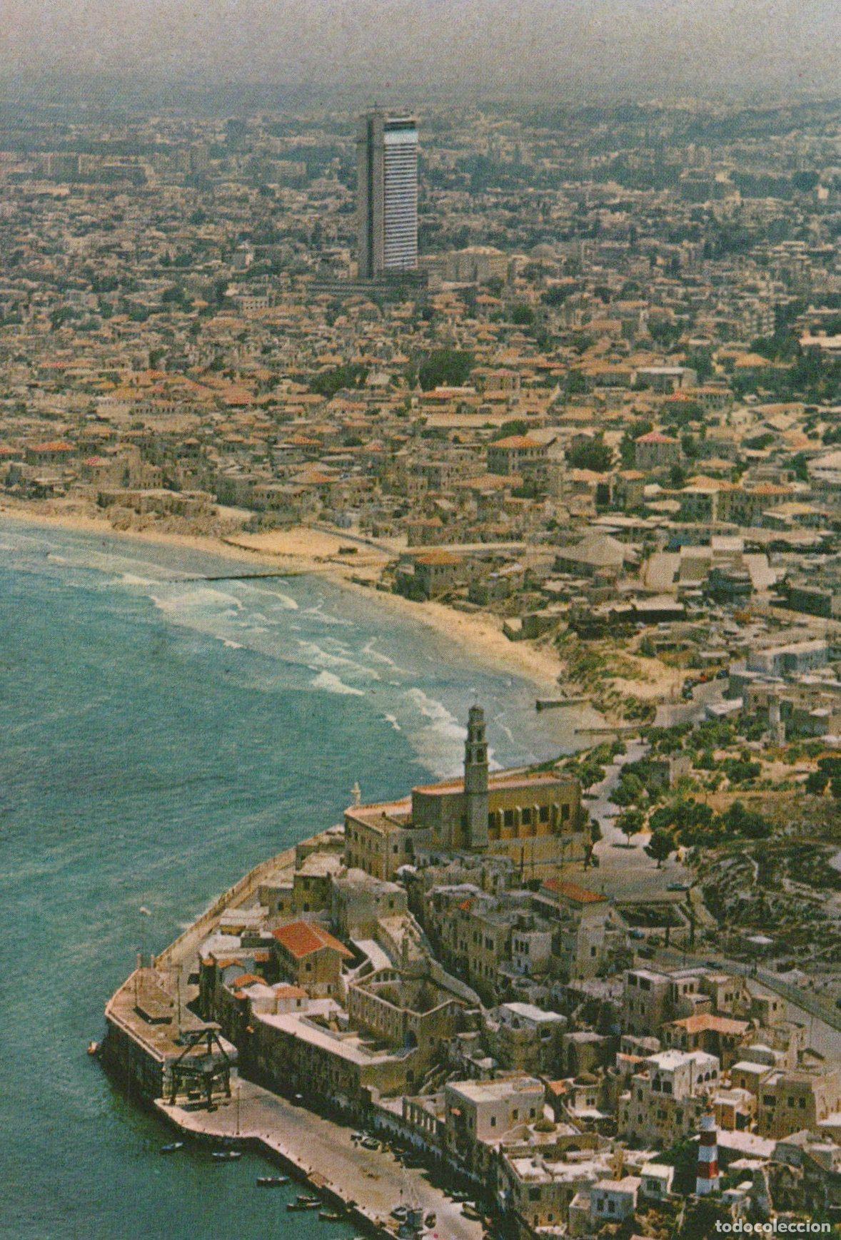 Postkarten: Israel Tel Aviv Jaffa Mizpe Shalom Observatory Cityscape Unposted *YAK692