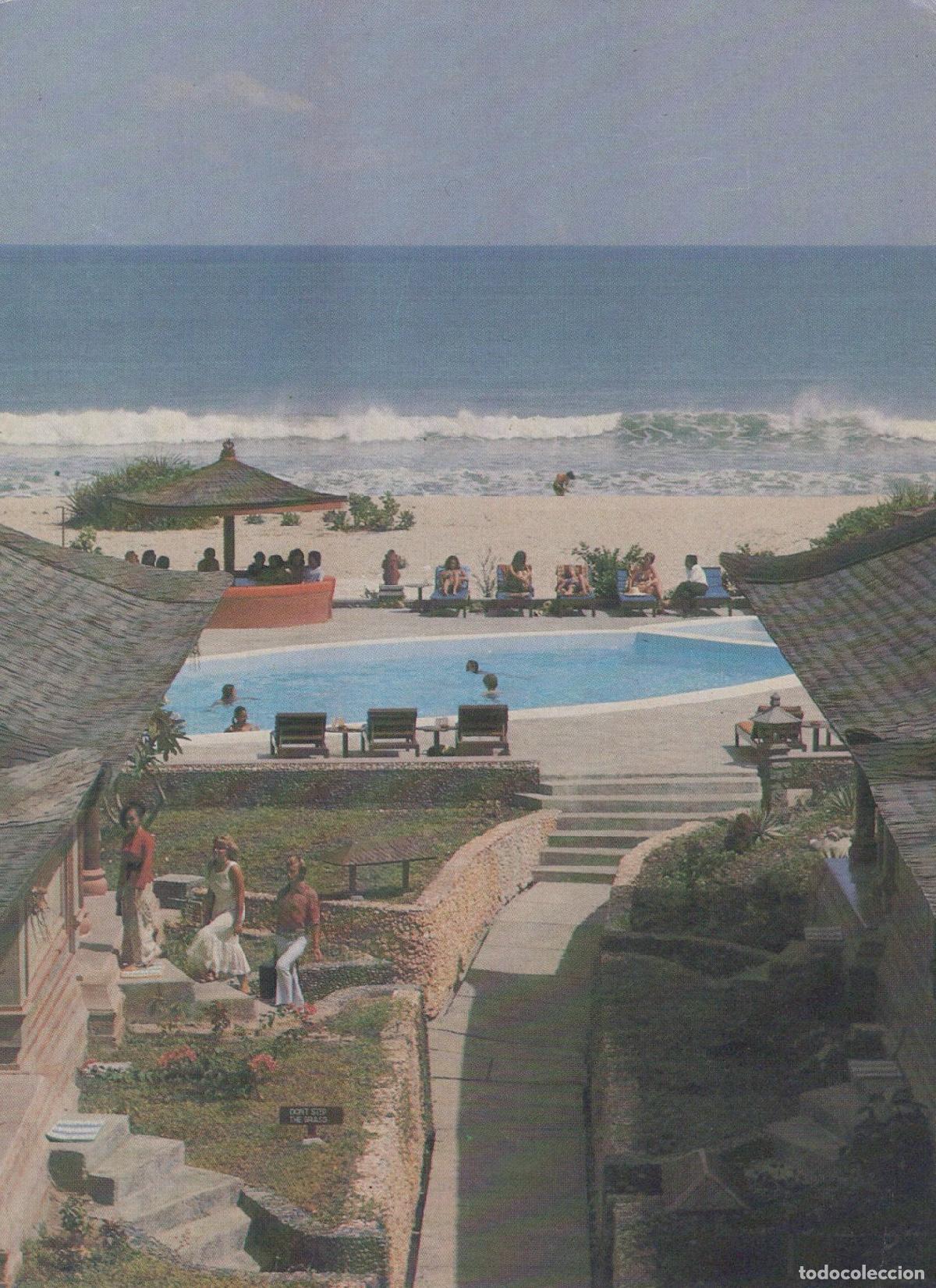 Postkarten: Indonesia Kuta Seaview Cottage Beach Resort Landscape Unposted *YAK832