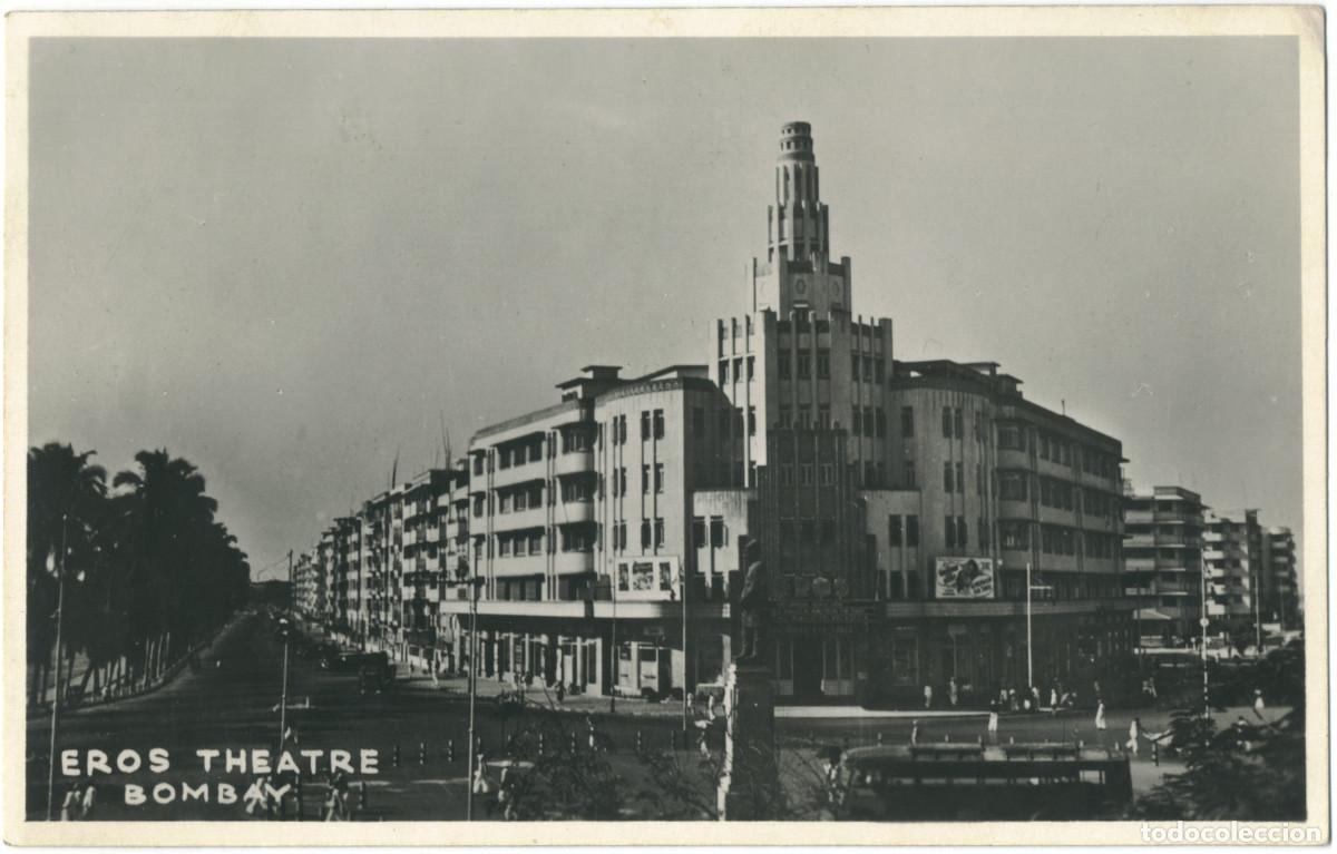 Postales: BOMBAY (Mumbai)_Eros Cinema_Sin datos / Teatros Asia