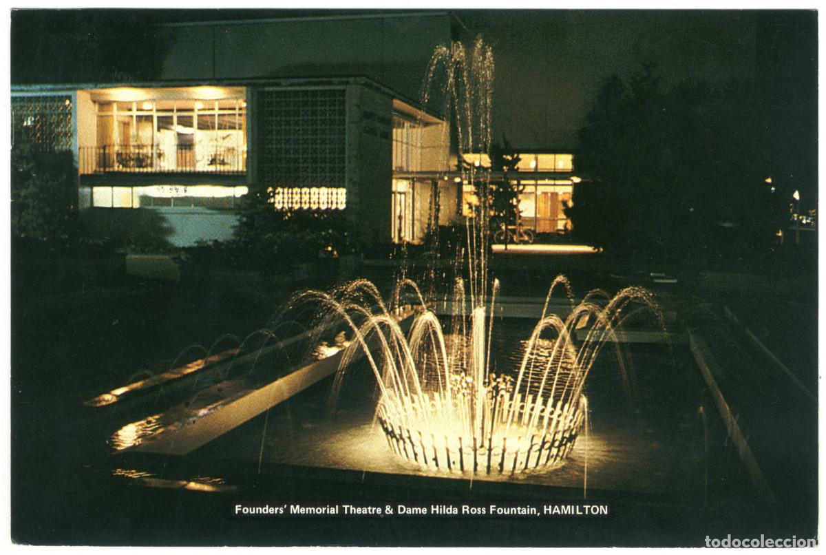 Postales: HAMILTON_Founders' Memorial Theatre_Tiki / Teatros Asia