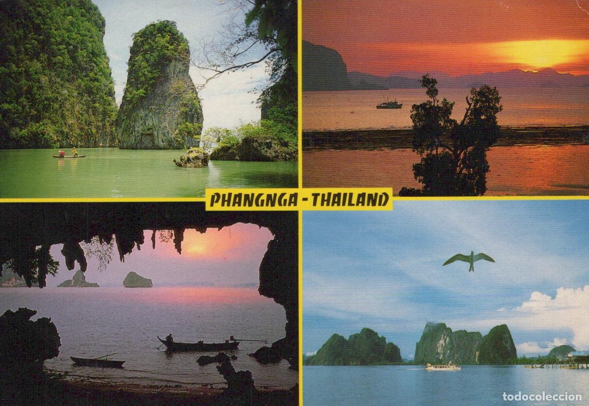 Postales: Thailand Phangnga Hong Island Klong Kien Beach PA Nak Pan Yi Islands *YAM909
