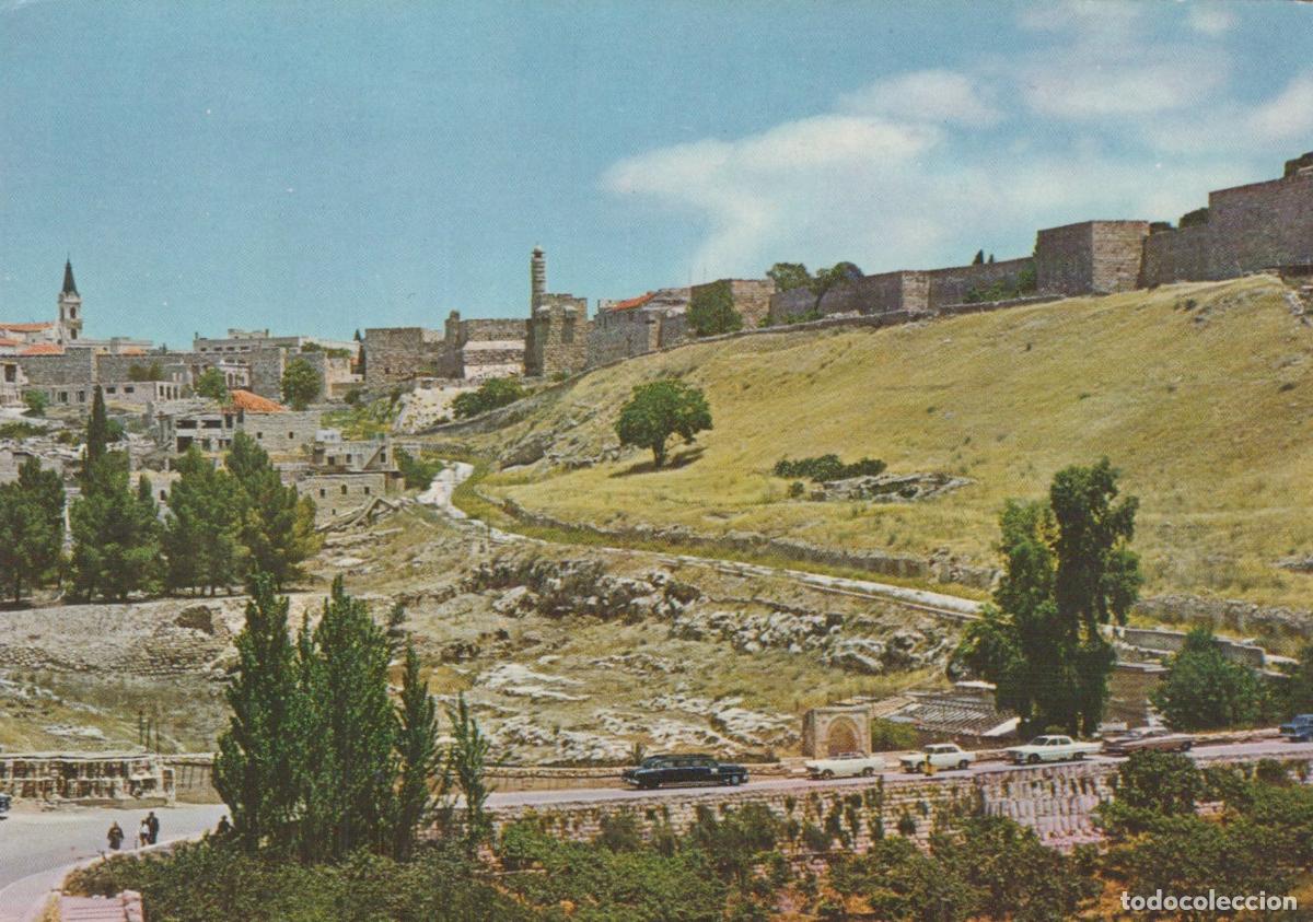 Cartes Postales: Israel Jerusalem Old City Wall and Citadel Vintage Unposted *YAP090