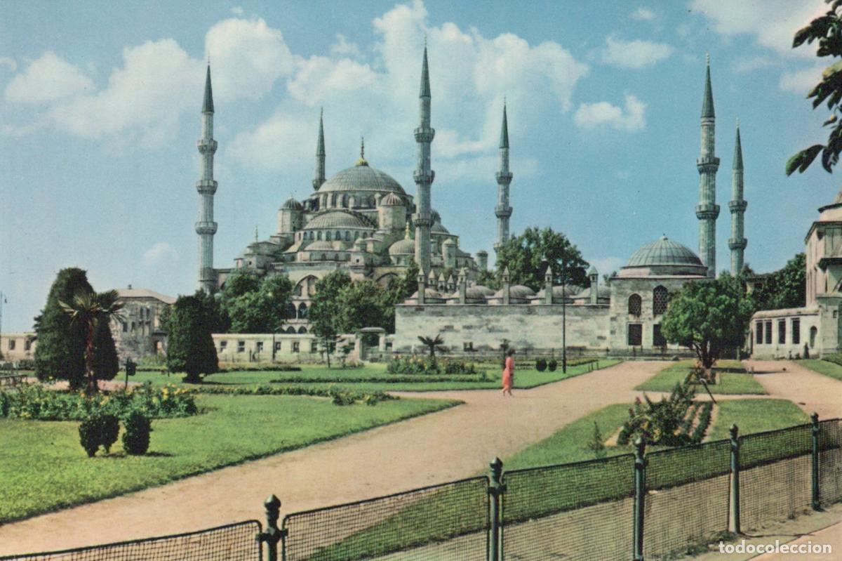 Postales: Turkey Istanbul Blue Mosque Sultanahmet Camii Architecture Unposted *YAP883