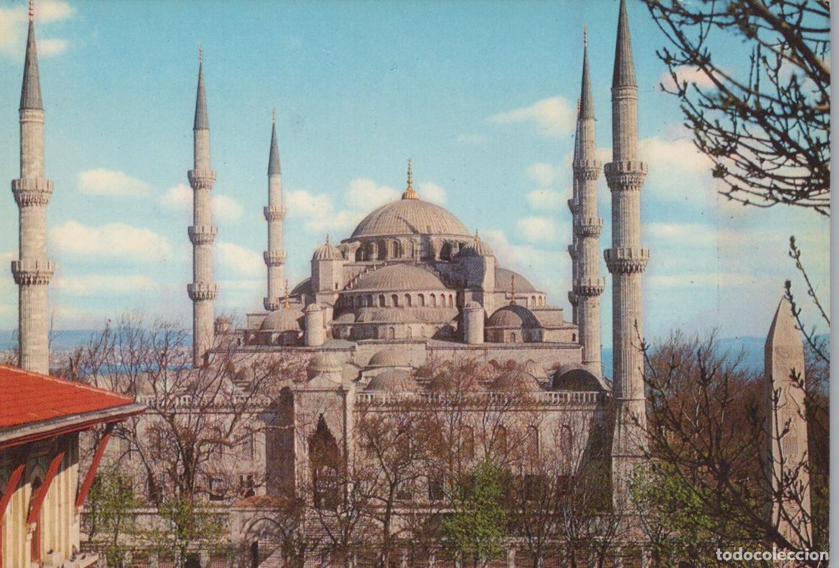 Postais: Turkey Istanbul Sultanahmet Mosque Blue Mosque Minarets Unposted *YAP786
