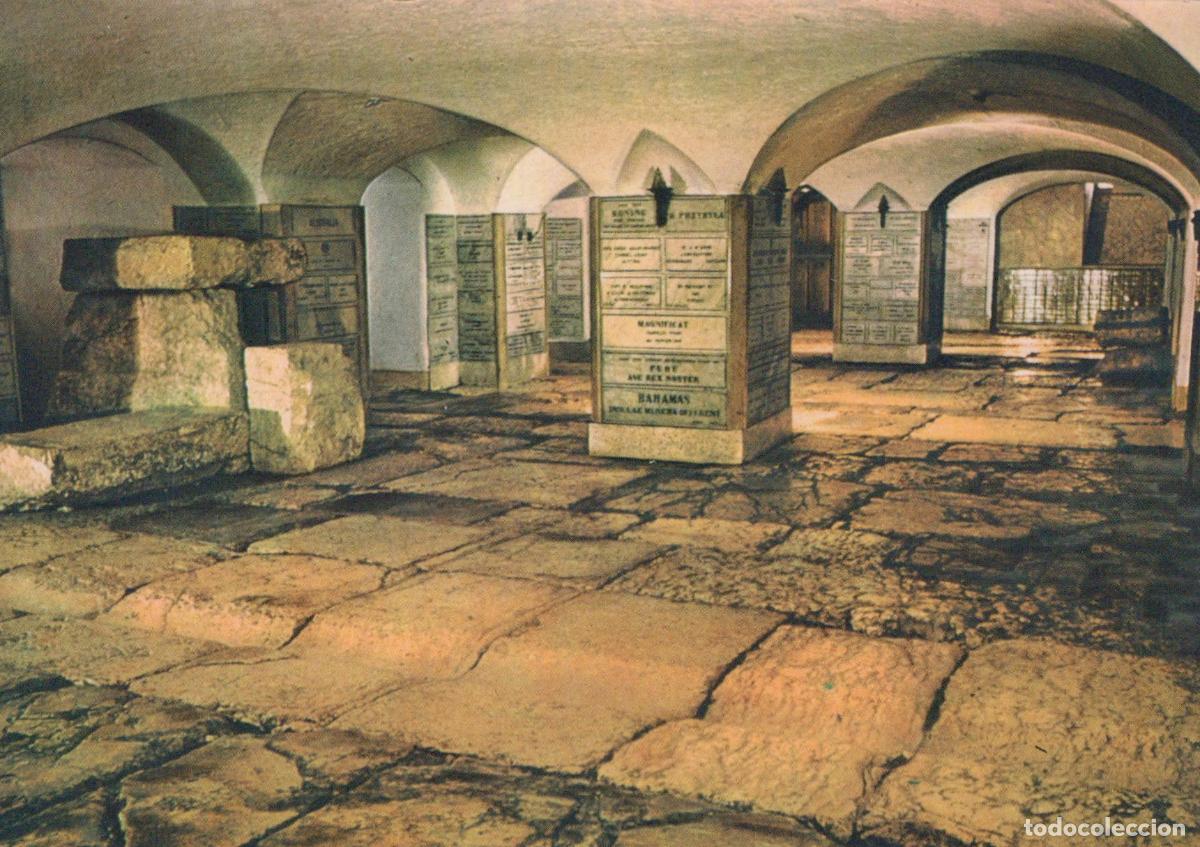 Postales: Jordan Jerusalem Lithostrotos General View Ancient Pavement Unposted *YAR754