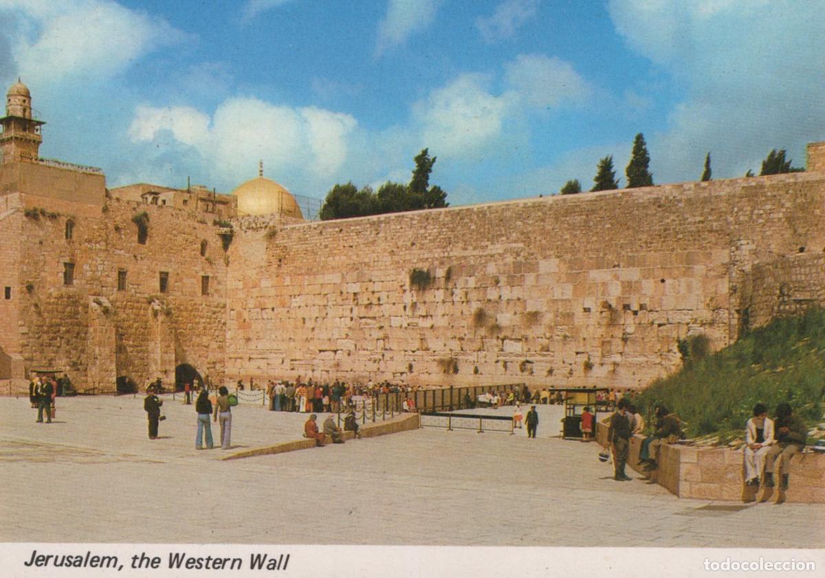 Postales: Israel Jerusalem The Western Wall Wailing Wall Dome of the Rock *YAV637
