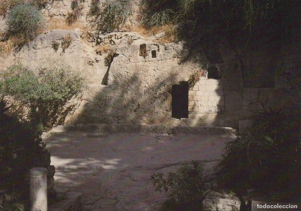 Postales: Israel Jerusalem Garden Tomb Ancient Rock Cut Burial Site Holy Land *YAY473