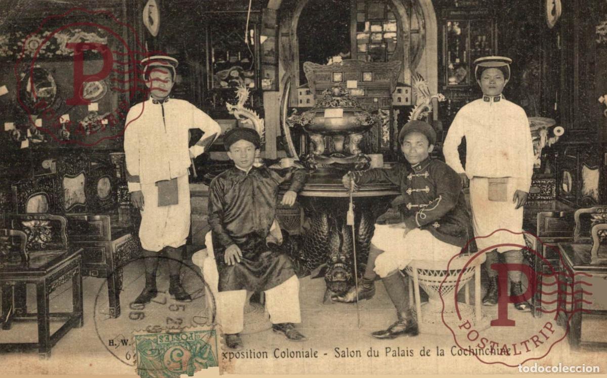 Postales: VIET NAM. VIETNAM. SALON DU PALAIS DE LA COCHINCHINE
