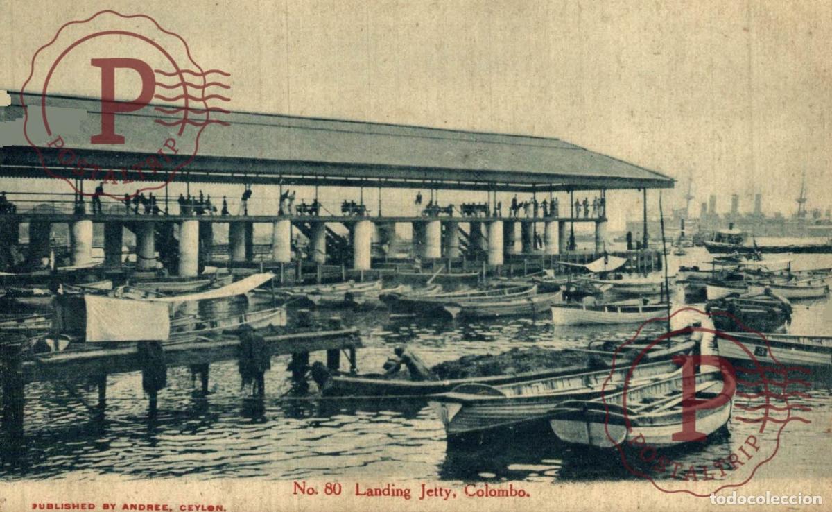 Postales: Sri Lanka - COLOMBO - Landing Jetty