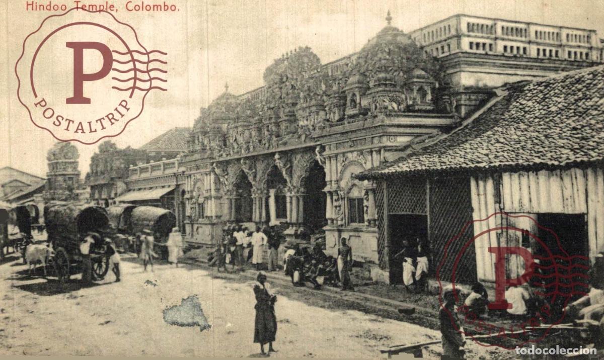Postales: COLOMBO HINDOO TEMPLE