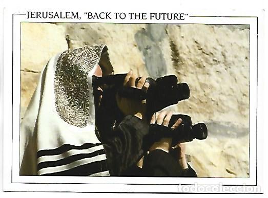 Postales: &rdquo; BACK TO THE FUTURE &rdquo;, JERUSALEM AT THE WESTERN WALL.- JERUSALEM / ( ISRAEL - PALESTINA )