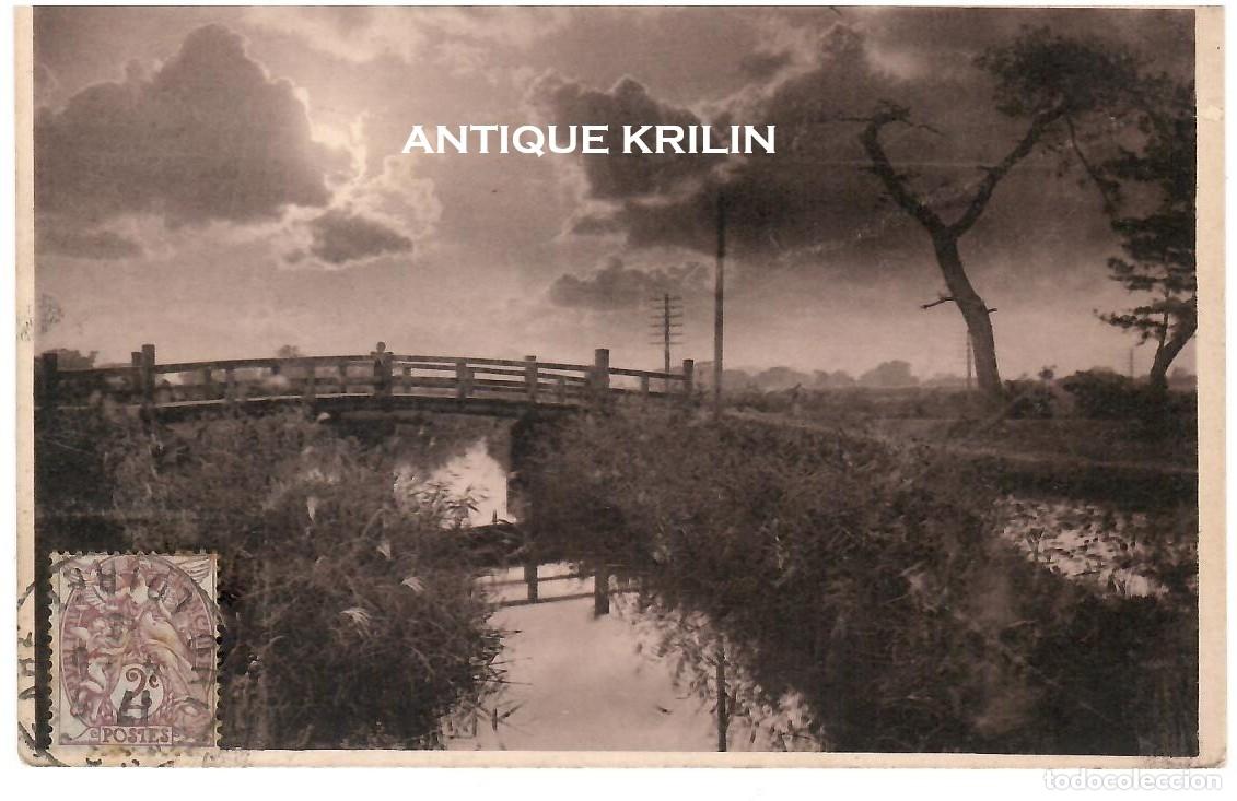 Postales: POSTCARD JAPAN / PRINTED IN TONBOYA / ISEZAKICHO YOKOHAMA / FRANQUEADA