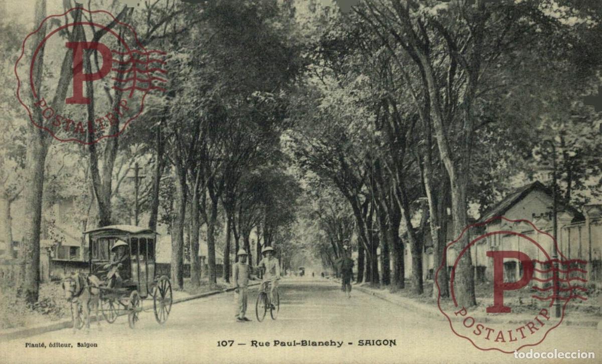 Postales: VIETNAM. SAIGON - Rue Paul Blanchy
