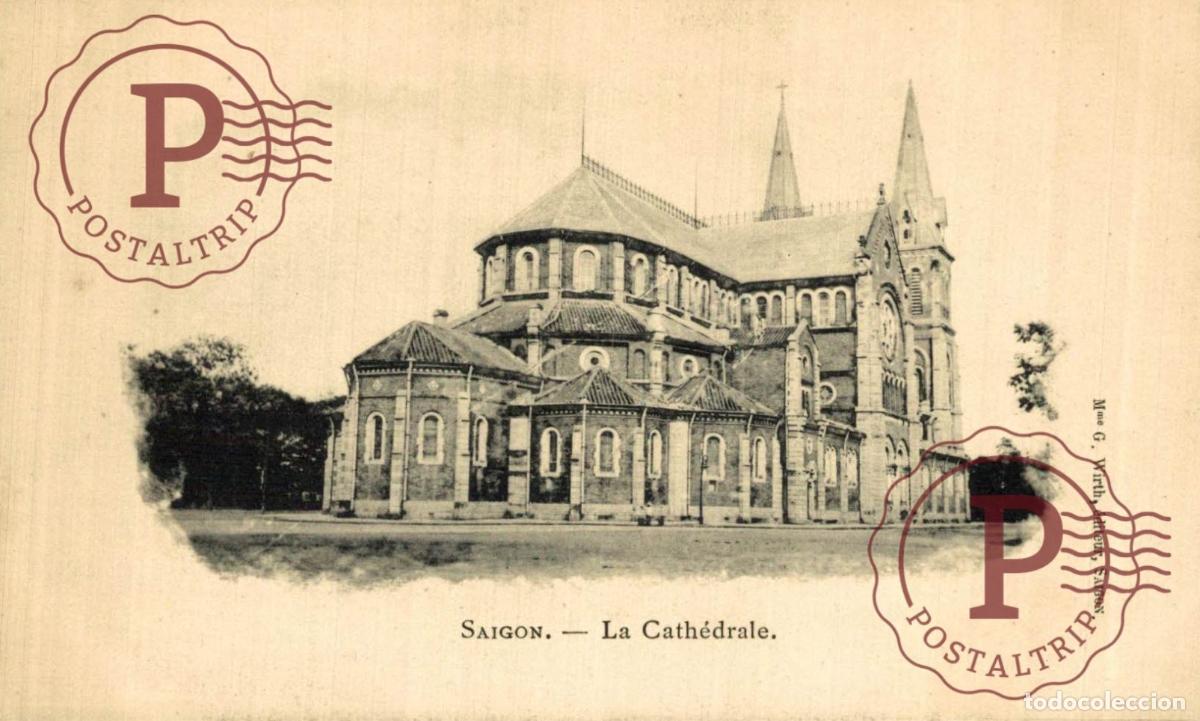 Postales: VIETNAM. VIET NAM. SAIGON. LA CATHEDRALE.