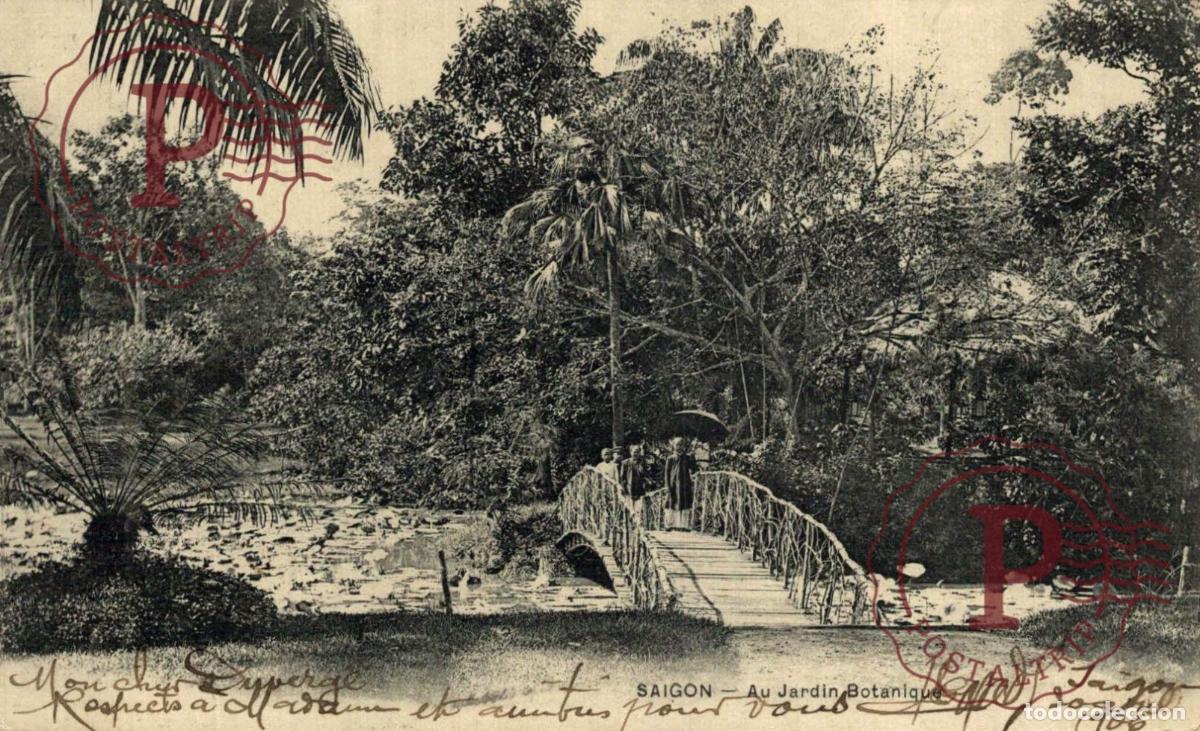 Postales: VIET NAM. VIETNAM. SAIGON AU JARDIN BOTANIQUE