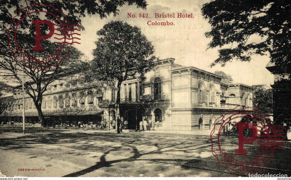 Postales: SRI LANKA CEYLON. COLOMBO. BRISTOL HOTEL