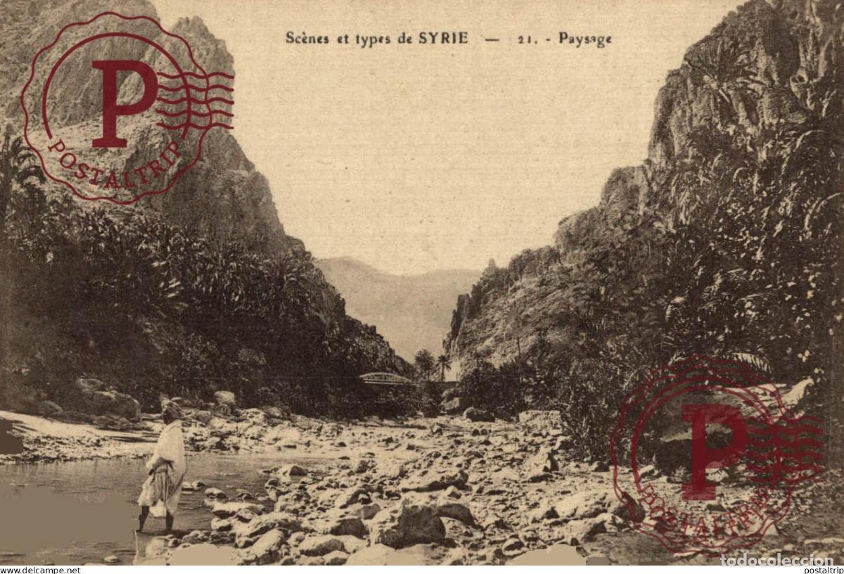 Postales: SIRIA. SCENES ET TYPES DE SYRIE PAYSAGE