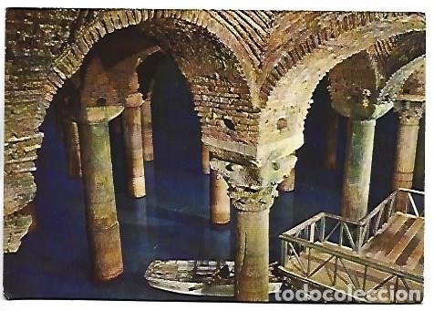 Postales: THE UNDERGROUND CISTERN.- ISTANBUL ve SAHESERLERI / TURQUIA