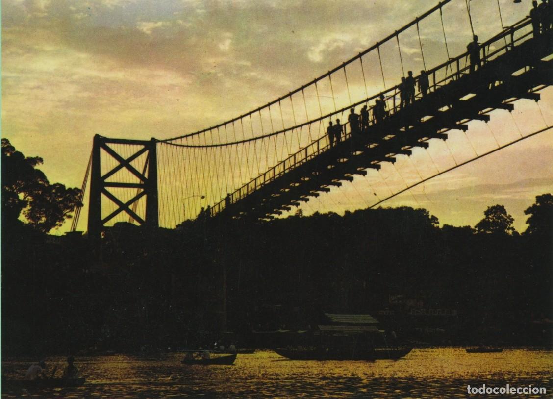 Postales: N&ordm; 10-Puente colgante de Bit&aacute;n. NUEVO TAIPEI. Taiw&aacute;n. Sin circular