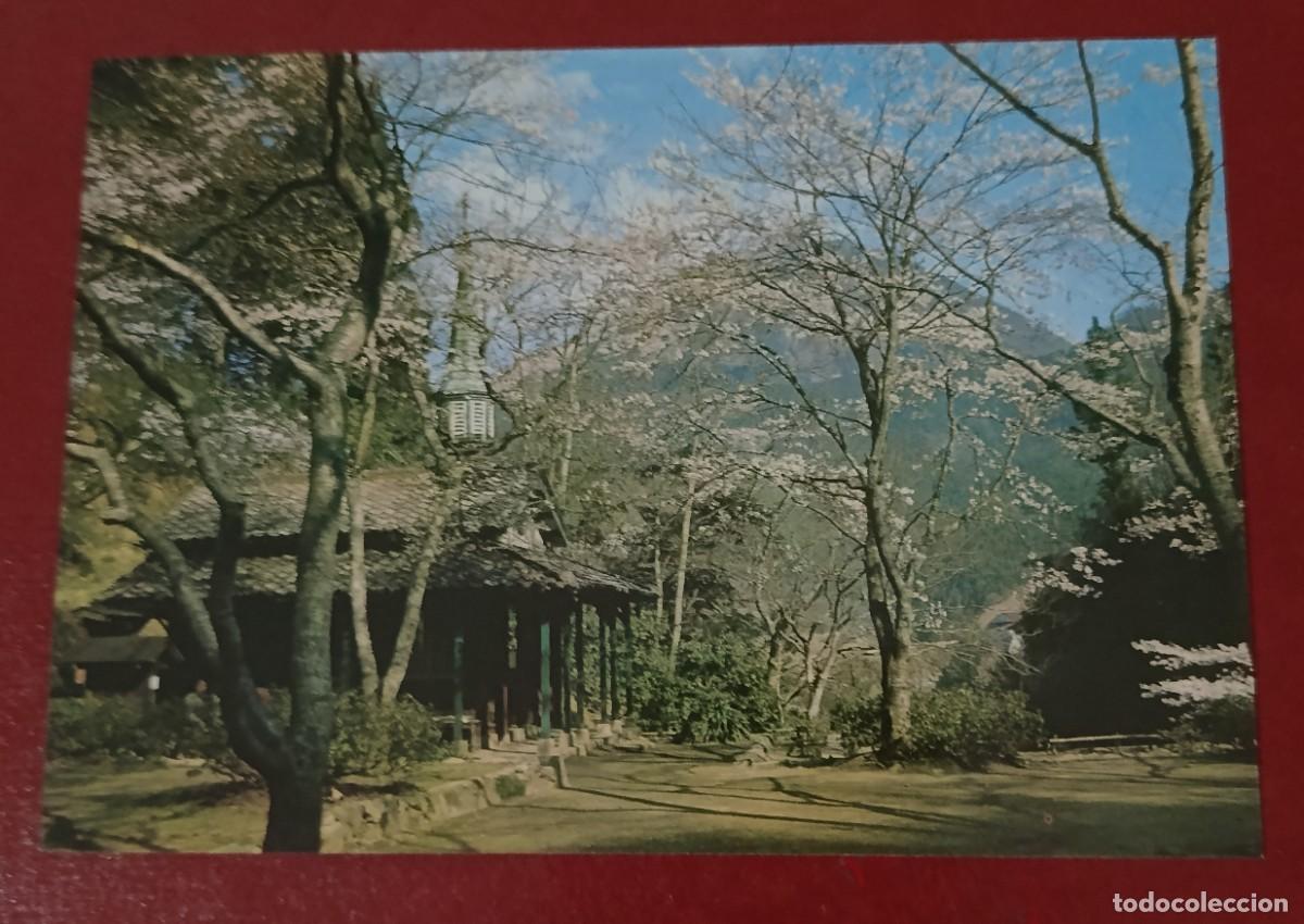 Postales: SALON AMIDA ( AMIDA DO ) TEMPLO BUDISTA - TEMPLO DE LAS FLORES - KIOTO - JAP&Oacute;N 1950