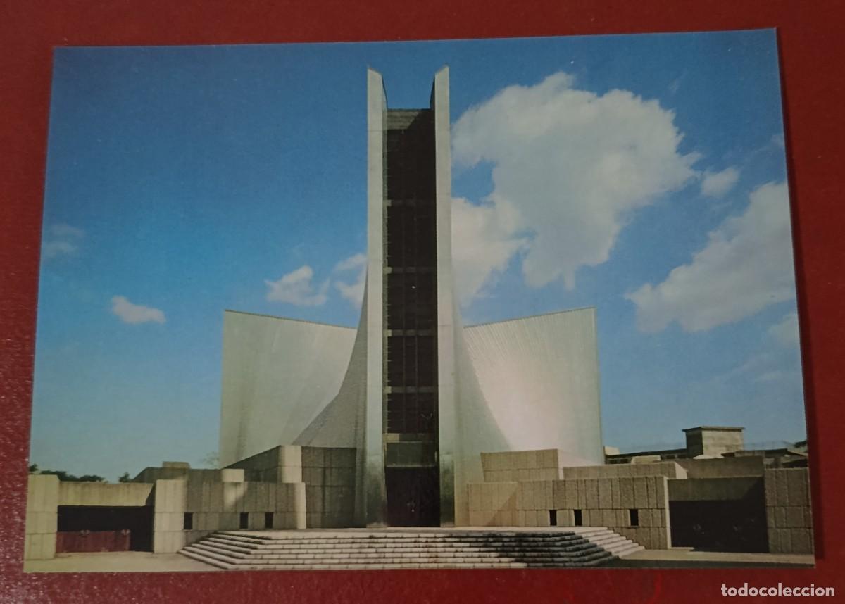 Postales: CATEDRAL DE SANTA MARIA DE TOKIO - ARQUITECTURA BRUTALISTA - KENZO TANGE - TOKIO - JAP&Oacute;N